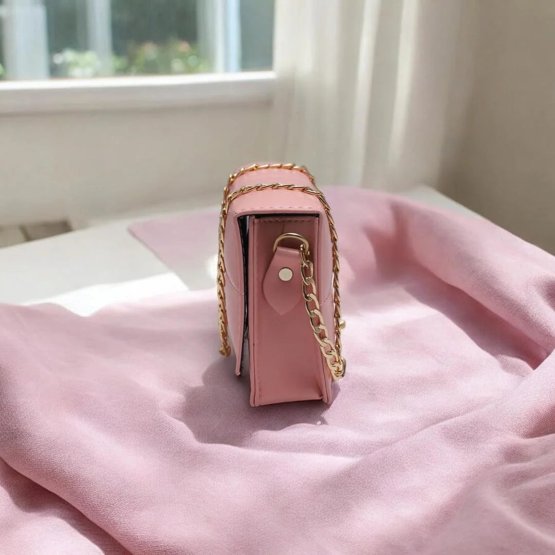Luxury style pink purse