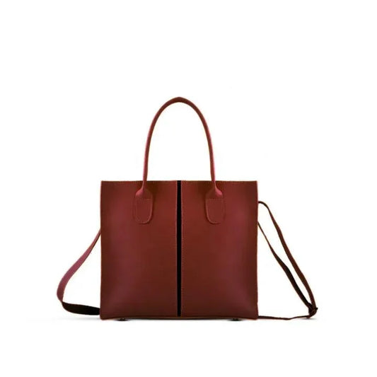 Charming maroon shoulder bag