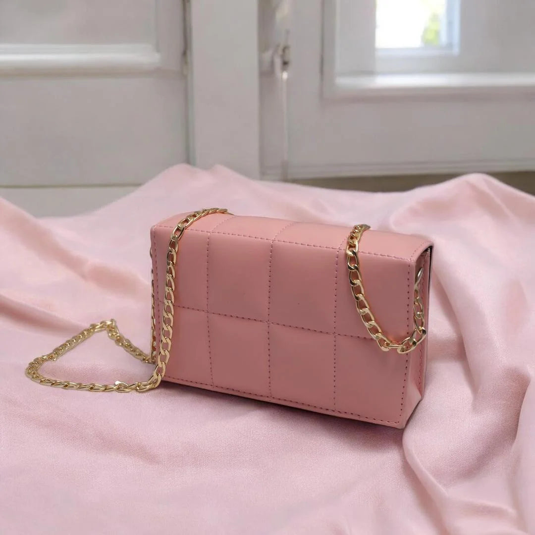 Luxury style pink purse