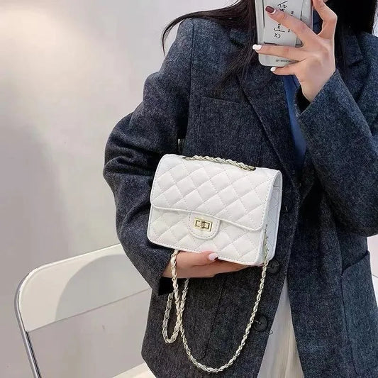 Charming white purse